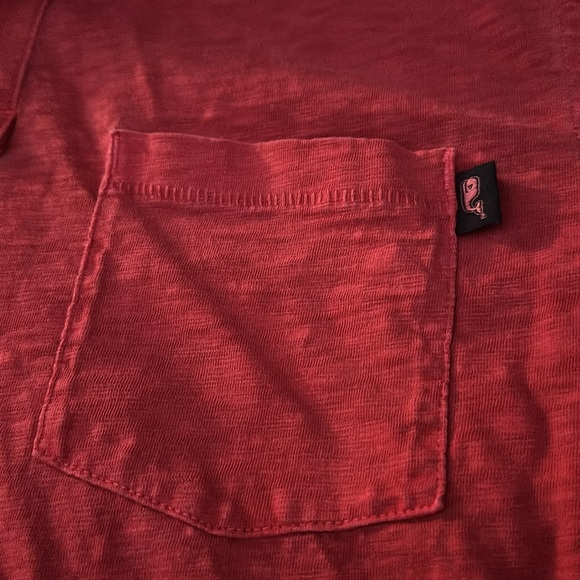 XS mens red polo worn once EUC - Picture 2 of 3